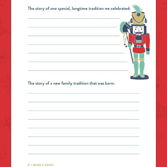 ($6) Merry & Bright Holiday Journal - Picture 6 of 8